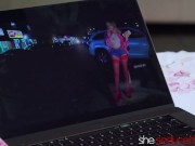 Busty Blonde Babes Pleasure Each Other 1/16