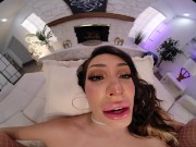 Gorgeous Latina rides her sex toy in virtual reality 10/16