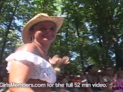 Exhibitionist Wives Get Naked At The Ponderosa 9/16