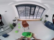 VIRTUAL TABOO - Sata Jones Has Her Hands Full 9/16