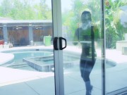 Fucking my ass and pussy with the neighbor's dildos until I squirt - Joanna Angel 1/16