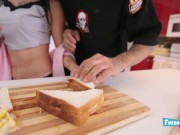 Fresh & Innocent - An Innocent Girl is Nailed Hard in the Kitchen. 1/16