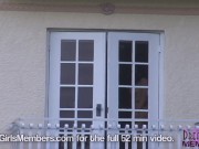 Chase Bares Her Big Tits And Toned Legs 1/16