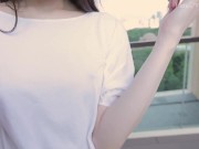 【素人】20歳現役JDが初めての露出SEXで興奮絶頂♡ 素人カップル/露出/野外SEX/美少女/色白美乳/女子大生/中出し/コスプレ/フル動画は36分/일본여대생과질내사정섹스 4/16