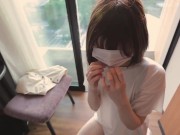 【素人】20歳現役JDが初めての露出SEXで興奮絶頂♡ 素人カップル/露出/野外SEX/美少女/色白美乳/女子大生/中出し/コスプレ/フル動画は36分/일본여대생과질내사정섹스 8/16