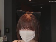 【素人】20歳現役JDが初めての露出SEXで興奮絶頂♡ 素人カップル/露出/野外SEX/美少女/色白美乳/女子大生/中出し/コスプレ/フル動画は36分/일본여대생과질내사정섹스 9/16