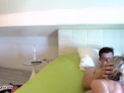 Draining the Balls of my Husband and the Real estate Agent 16/16