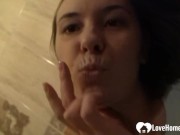 I was alone so I stripped for you 3/16