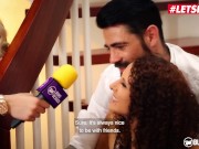 BUMSBESUCH - Big Ass Brunette Mara Martinez Starts Her Porn Career - LETSDOEIT 3/16