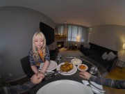 VR BANGERS Sensual Sex After Dinner With Big Boobs Sexy Blonde Jessica Starling VR Porn 4/16