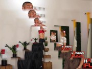 Shredded Calvin Goes Round 2 With Throat Goat Melody! 16/16