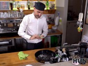 HUNT4K. Its the perverts dream to see his girlfriend fooling around 12/16