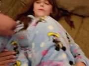 I WATCHED THE SIPSONS AND FELT STEPDADDY'S BIG COCK 12/16