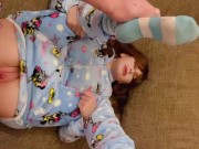 I WATCHED THE SIPSONS AND FELT STEPDADDY'S BIG COCK 14/16