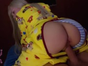 I WAS SCARED DURING A THUNDERSTORM AND I CAME TO MY STEP FATHER'S BED 10/16