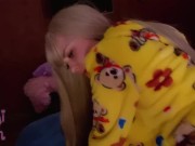 I WAS SCARED DURING A THUNDERSTORM AND I CAME TO MY STEP FATHER'S BED 12/16