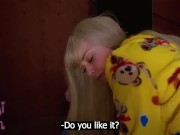 I WAS SCARED DURING A THUNDERSTORM AND I CAME TO MY STEP FATHER'S BED 8/16