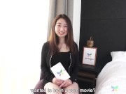 From Japan Ai Okamoto in first ever on screen casting couch interview to become JAV model uncensored, pussy licking video 4/16
