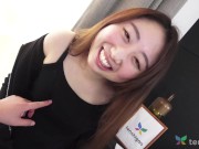 From Japan Ai Okamoto in first ever on screen casting couch interview to become JAV model uncensored, pussy licking video 7/16