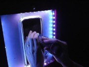 INTERRACIAL GLORYHOLE!! HUBBY RECORDS HIS WIFE! 1/16