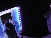 INTERRACIAL GLORYHOLE!! HUBBY RECORDS HIS WIFE! 3/16