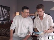 VIP4K. Aroused man manages to taste both holes of stepsons beautiful GF 1/16