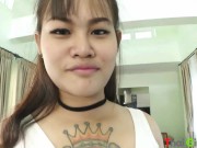 Young Thai prostitute lets me fill up her tight little fuck hole 2/16