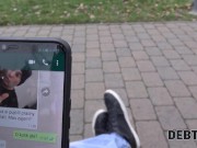 DEBT4k. Collector has sex with blonde in front of her future husband 3/16