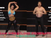 Mean Wrestling Federation Presents Mixed Femdom Wrestling 1/16