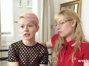 Ersties: Amateur Blonde Babe Eats Out Her Cute Friend 6/16