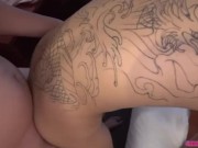 Skinny young Thai slut gets pumped full of man goo 8/16