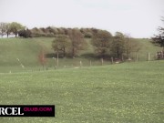 Busty MILF gets seduced by a horse rider 13/16