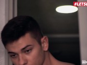 HORNY HOSTEL - Sexy Flexible Babe Anastasia Brokelyn Squirts From Hardcore Anal With Her Roommate 1/16