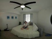 Stepbrother makes stepsister cum hard on his cock 2/16