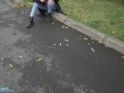 Public Agent Hot Skinny Tattooed English Babe Fucked Doggystyle 1/16