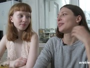 Ersties: Cute Amateur Girls Enjoy Kinky Lesbian Sex 9/16