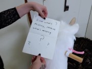 Slim, bubble-butt submissive, Lily Thot, goes on a medieval anal journey for the chalice of sadistic silliness 11/16