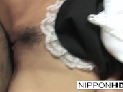 Japanese Waitress In a Food Gangbang 11/16