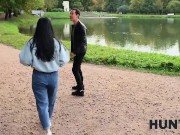 HUNT4K. Babe gives muff to man cause BF is poet but not penetrator 2/16