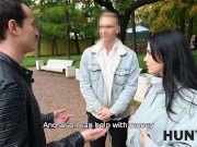 HUNT4K. Babe gives muff to man cause BF is poet but not penetrator 3/16