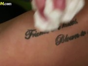 CFNM femdom group suck n jerk lucky dude 2/16