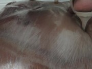 Princess Bridget and Princess Amorela have come up with a special meanness for their slave. 14/16