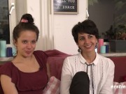 Ersties: Amateur Girls Scissoring and Eating Pussy 3/16