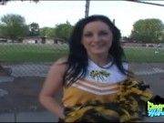 teen cheerer melissa tease for ice cream 1/16