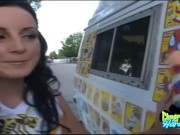 teen cheerer melissa tease for ice cream 6/16