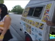 teen cheerer melissa tease for ice cream 8/16