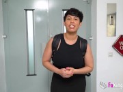 Scorching hot Latin mommy is desperate for her FIRST ANAL FUCK! 1/16