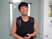 Scorching hot Latin mommy is desperate for her FIRST ANAL FUCK! 2/16