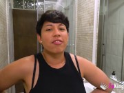 Scorching hot Latin mommy is desperate for her FIRST ANAL FUCK! 3/16