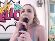 TRUE ANAL Busty blonde Rebel Rhyder has her cute asshole fucked and creampied 4/16